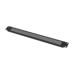 Αξεσουάρ για Καμπίνες Δικτύου Lanberg 19" Cover plate (perforated) 1U, Black