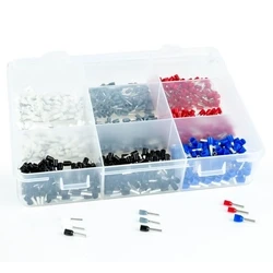 Ακροδέκτες WKK assortment of insulated wire end ferrules, 900 pieces. Telemechanic