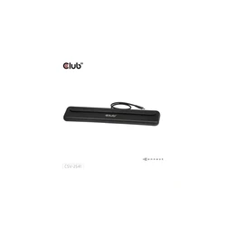 Docking Station Club 3D USB-C 12in1-Dock >DP1.4/2xHDMI/2xUSB-C/ 8K30Hz PD100W