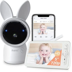 Ενδοεπικοινωνία Μωρού Arenti 4MP Wi-Fi Baby Kit with duals + LCD