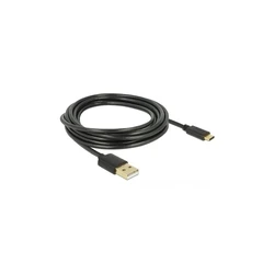Καλώδιο USB Delock USB 2.0 A > C 3.0m Black