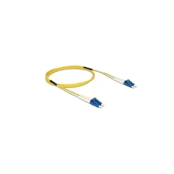 Καλώδιο Οπτικής Ίνας Delock fiber optic LC > LC Singlemode OS2 1 m