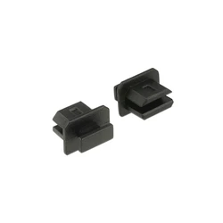 Αξεσουάρ Δικτύου Delock dust cover for mini-Displayport-Bu. m.Gr. schw. 1