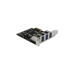 Controller Delock USB3.0 PCI Express with 4x ext. Typ A socketn