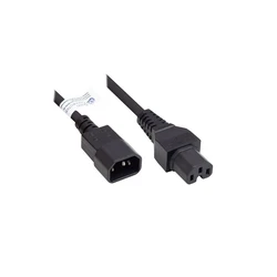 Καλώδιο Τροφοδοσίας Goodconnections Cold /Hot C14 to C15 schw. 1m