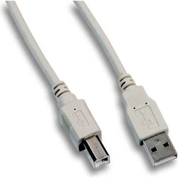Καλώδιο USB EFB USB2.0 A-B,M-M,1m,grau,Classic