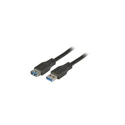 Καλώδιο USB EFB USB3.0 Extension A-A M-F 5,0m Black Premium