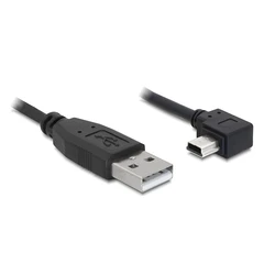Καλώδιο USB Delock USB A -> Mini-B M/M 3.00m 90°