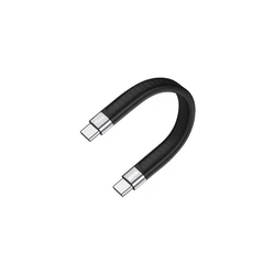 Καλώδιο USB Equip-C4.0->C Gen3 PD240W Fl. M/M 0.13m Black