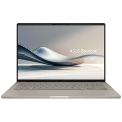 Laptop Asus 14" ZenBook A14 OLED UX3407QA-QD289W - Snapdragon X1-26-100 / 16GB / 512GB / W11H / Beżowy (90NB1501-M00UN0) (US Keyboard)