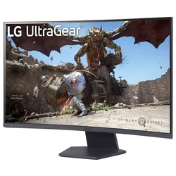 Monitor 31.5" LG Curved Gaming UltraGear 32GS60QX-B - 2560 x 1440 QHD