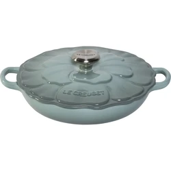 Πυρίμαχο Σκεύος Le Creuset Gourmet-Profitopf Blume 26 cm sea salt
