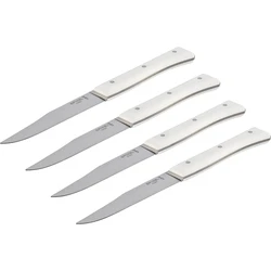 Μαχαίρια Κουζίνας Opinel Table Knives Facette Set of 4 White
