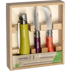 Εργαλείων Κήπου Opinel Coloured Gardener Box 3 Gardening Tools