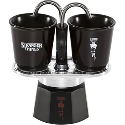 Μπρίκι Espresso Bialetti MINI EXPRESS Set Stranger Things