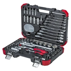 Βαλίτσα με Εργαλεία Gedore red Socket Set 1/4 + 1/2 92-pieces