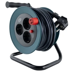 Μπαλαντέζα Καρούλι REV Mini 3-fach 10m petrol/Black 0010042100