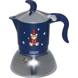 Μπρίκι Espresso Bialetti FIAMMETTA 2TZ BLUE ORSETTO Induction
