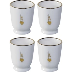 Κούπες Espresso Bialetti Set 4 Biccherini Pure Gold