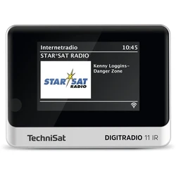 Επιτραπέζιο Ραδιόφωνο Internet Technisat DigitRadio 11 IR Black/Silver