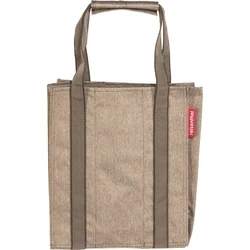 Ισοθερμική Τσάντα Χειρός Reisenthel Bottlebag herringbone mokka