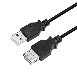 Καλώδιο USB-A Logilink 2.0 (M) --> (F) 5.00m Extension Black