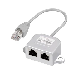 Αξεσουάρ Δικτύου Logilink splitter RJ45 Cat5e 1:1 Shielded