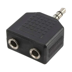 Αντάπτορας Logilink 3,5 mini jack 1x <--> 2x 3,5 mini jack