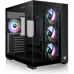 Κουτί Υπολογιστή Thermaltake Midi View 380 TG ARGB Black