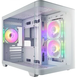 Κουτί Υπολογιστή FSP Midi S380-WA ARGB TG White