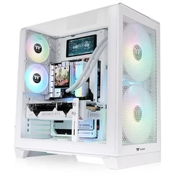 Κουτί Υπολογιστή Thermaltake Midi View 390 Air Snow White
