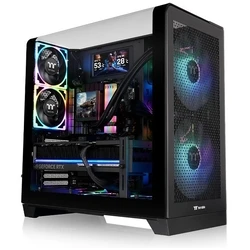 Κουτί Υπολογιστή Thermaltake Midi View 390 Air Black