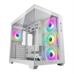 Κουτί Υπολογιστή Deepcool CG530U 4F WH ATX Curved Glass Panoramic White