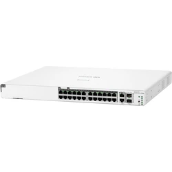 Network Switch HP Enterprise 24+4P Aruba 1960 24G 2SFP+ 2XGT PoE+ (370W) M RM