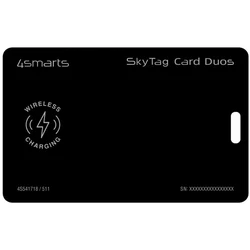 Tracker 4Smarts Standort-Finder SkyTag Card Duos ReCharge Black