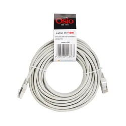 Καλώδιο Δικτύου Osio OEK-1310 Εthernet Cat5e (FTP) RJ45 σε RJ45 10m
