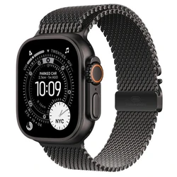 Smartwatch Apple Watch Ultra 3 GPS + Cellular 49mm Black Titanium with Black Titanium Milanese - Small