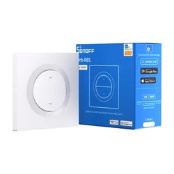 Sonoff MINI-RBS-E Διακόπτης Τοίχου Wi‑Fi για Ρολά με Πλαίσιο - Λευκό