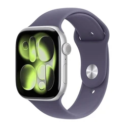 Smartwatch Apple Watch Series 11 GPS 42mm Silver Aluminium with Purple Fog Sport - S/M