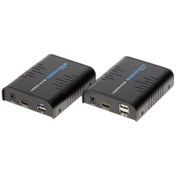 KVM Switch Extender HDMI/RJ45/USB Lenkeng HDMI+USB-EX-100