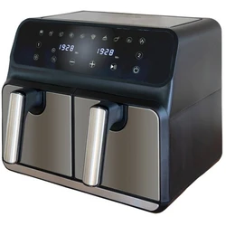 Air Fryer Unold 58685 Double 8L 1700W Hot Black, Grey