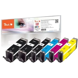 Μελάνι Συμβατό Peach Canon PI-5/CLI-8 Multipack Plus 2xbk,pbk,c,m,y