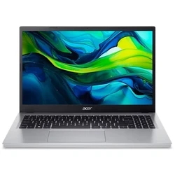 Laptop Acer 15,6" Aspire Go 15 - Core 3 N355 / 8GB / 128GB + 256GB / Win11 / Silver (NX.J73AA.001)