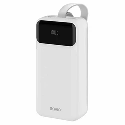 Power Bank Savio BA-11 30000 mAh White