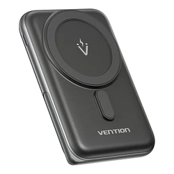 Power Bank Vention 20W PD 10000 mAh Black