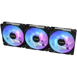 Case Fan Tcomas FA200 BK Triple Pack 3x120mm
