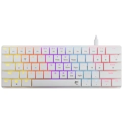 Gaming Πληκτρολόγιο White Shark GK-006211 Nagamaki White red switch