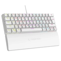 Gaming Πληκτρολόγιο Rampage PLOWERK60 Blue Switch White