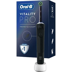 Ηλεκτρική Οδοντόβουρτσα Oral-B Vitality Pro Protect X Clean Black