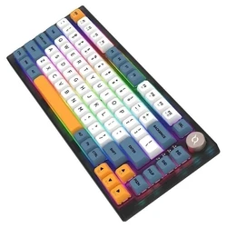 Gaming Πληκτρολόγιο Aqirys LIBERTAS Wirelles&BT+Wired Black